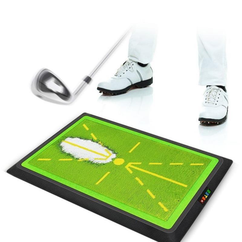 Golf Trace Strike Pad, 1 Set Sequin Golf Training Hitting Mat, Professional Golf Sports Equipment for Indoor & Outdoor, Golf Putter, Summer Gift, Ball Sports Equipment, Golf Accessory