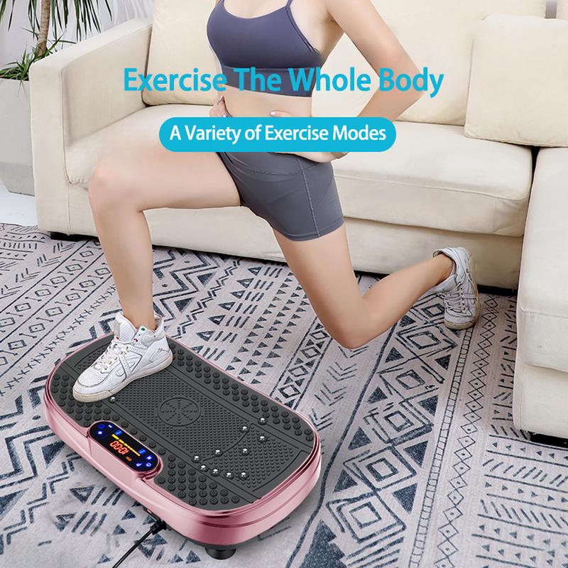 330lbs Vibration Machine for Exercise - Full Body Workout Vibration Trainers Fitness Platform Shaker Vibrate Stand Board for Sport Gym