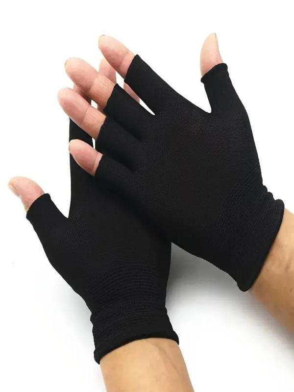 Unisex Half Finger Work Gloves, Sporty Warm Comfortable Gloves, Sports Gloves for Cycling Outdoor Activities