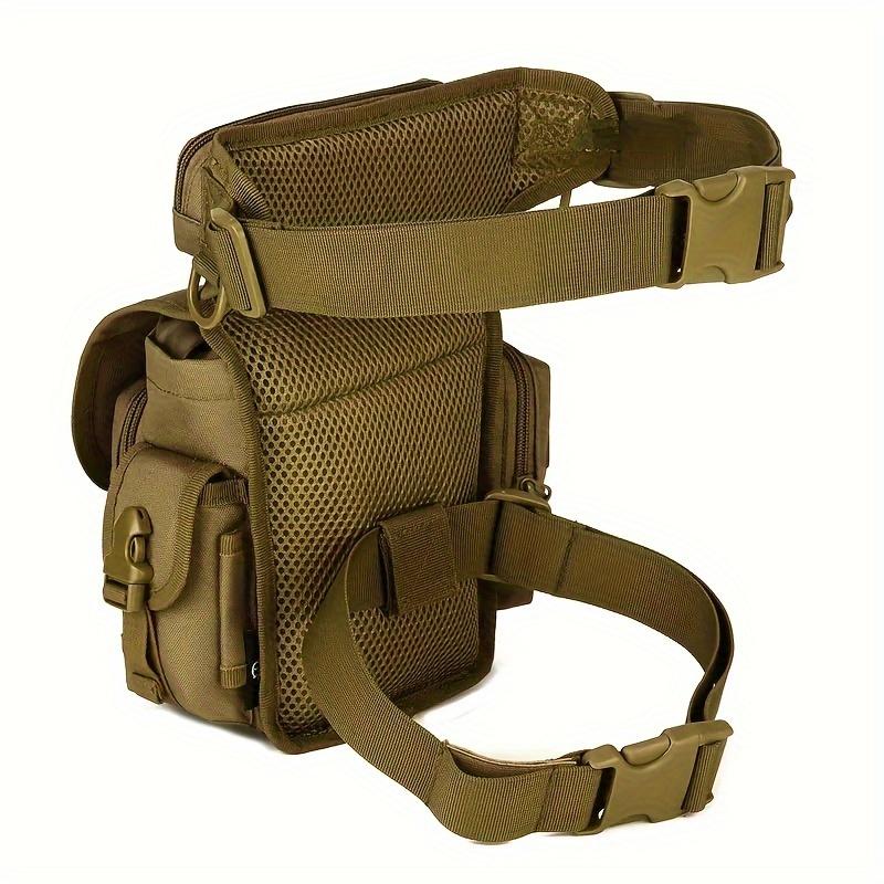 A Men's Belt Bag, Motorcycle Hip Bag, Suitable for Outdoor Activities, Fishing, Backpacking, Durable and Multifunctional Bag