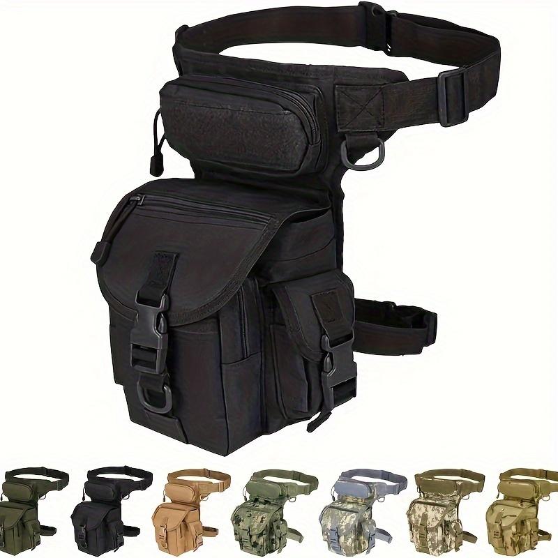 A Men's Belt Bag, Motorcycle Hip Bag, Suitable for Outdoor Activities, Fishing, Backpacking, Durable and Multifunctional Bag