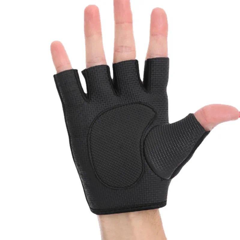 Weightlifting Gloves Half Finger Breathable Non-slip Gel Pad Bodybuilding Training Dumbbells Gloves Women Men Fitness Gym Gloves