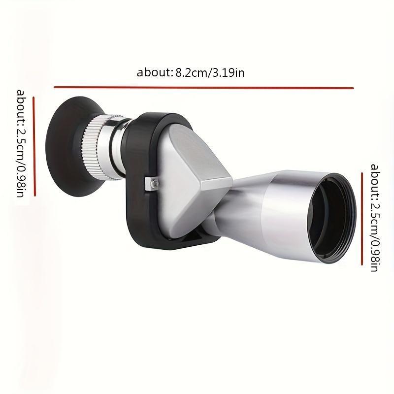 8 X 20mm Mini Portable Monocular, Adjustable Pocket Telescope, Suitable for Outdoor Sports, Hiking, And Bird Watching, Mobile Phone Accessories