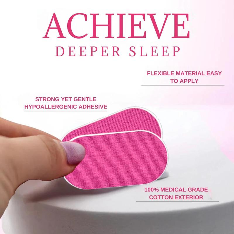 Queen Mouth Tape for sleep one month supply,mouth tape,pink,gentle,adhesion,30 Strips, sports accessories