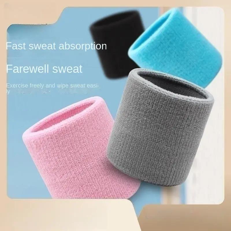 Sports Wrist Guard, Absorbent & Breathable Thick Cotton Strap for Exercise, Gymnastics, Basketball, Tennis, and Soccer, High Elasticity Running, Sweat Wiping Wrist Guard