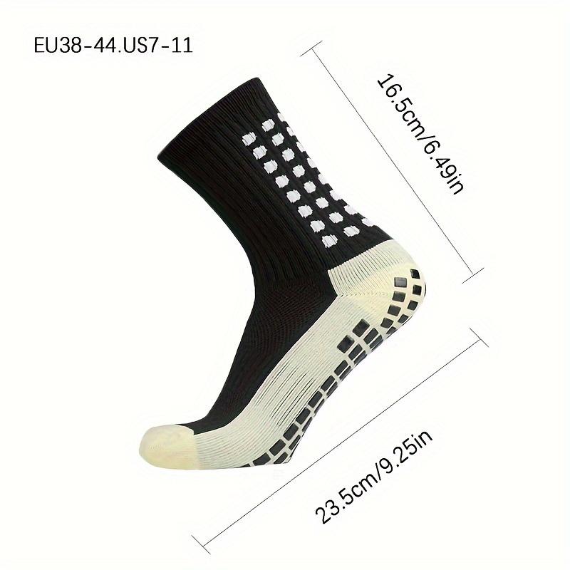 Grip Socks Soccer Socks Anti Slip Crew Socks For Football Basketball