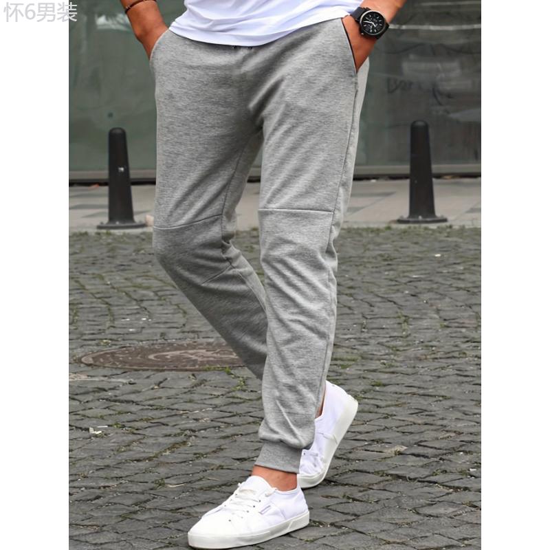 Slim Tapered Men's Gym Jogger Pants for Sport Workout Training and Running