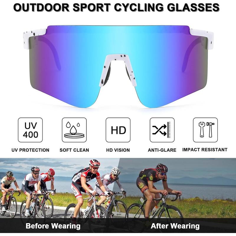 Sunglasses UV400 Protection for Baseball Cycling Running Driving Glof Cycling Glasses for Men Women