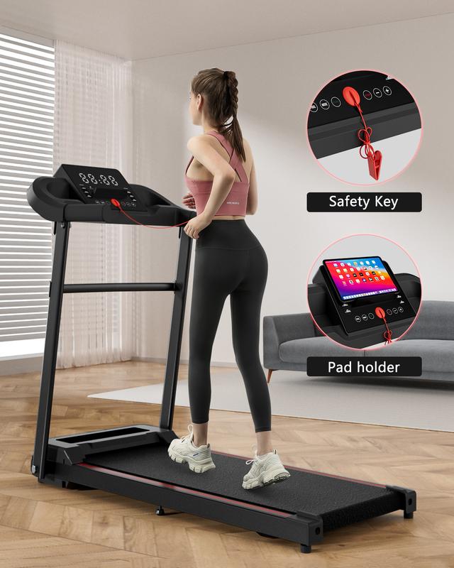 VIPLAT Treadmill,3-in-1 Folding Treadmills,Walking pad Treadmill,Treadmill for Homelreadmillfor Running,2.5 HP,7.5MPH,300LBSCapacity Jogging home office use,LED display(2 Years Warranty)