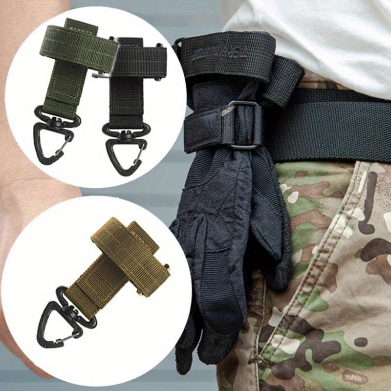 Multifunctional Gloves Strap, 3 Counts set Tactical Gloves Hanging Strap with Hook, Outdoor Accessories for Camping Hiking Travel,  Travel Essentials