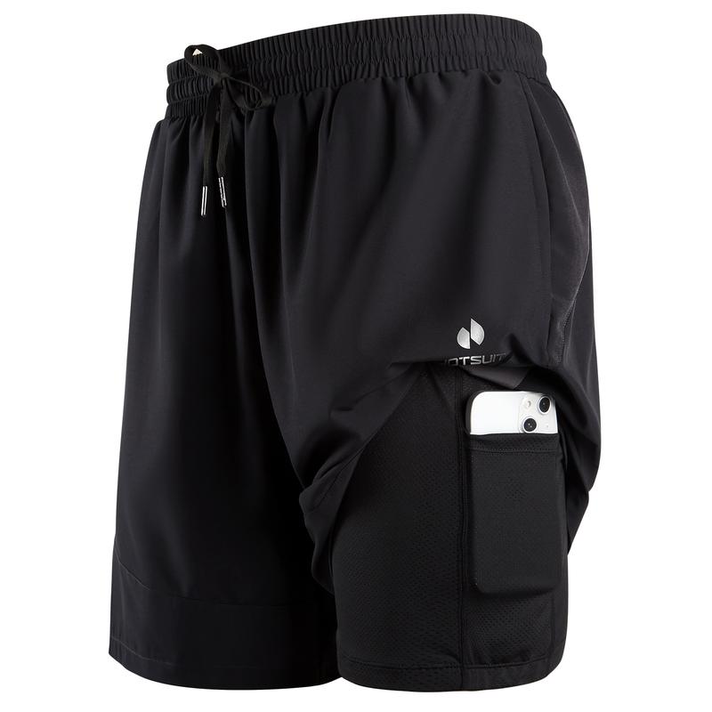 HOTSUIT Men's 2 in 1 Running Shorts 7