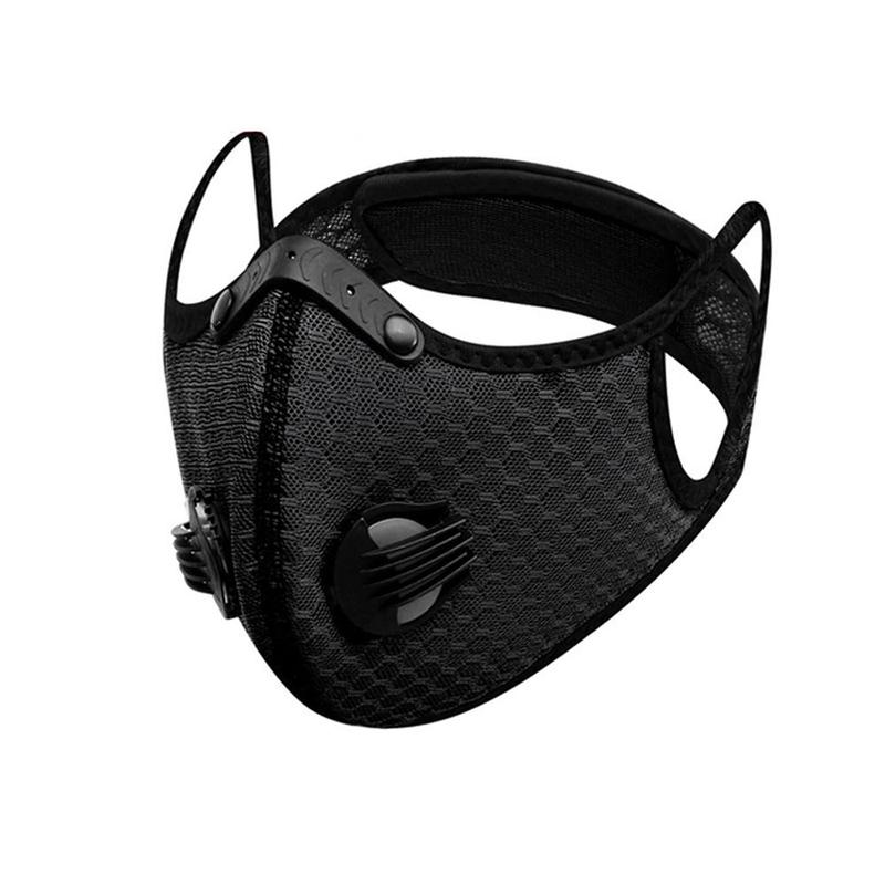 Durable Cycling Mask, Breathable Dust Mask With Adjustable Velcro, Sports Mask For Men & Women