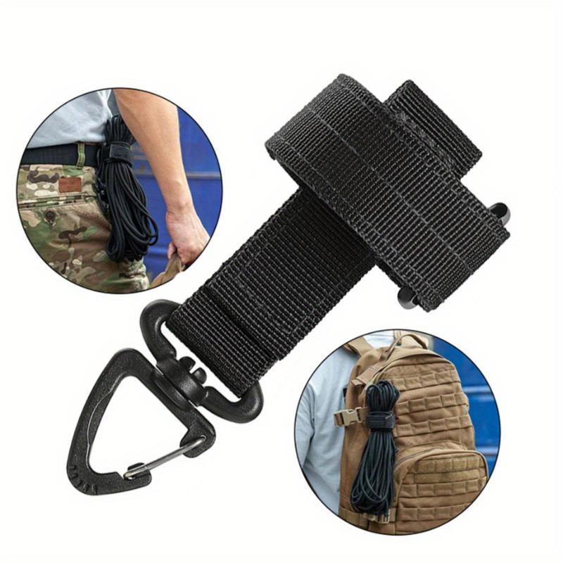 Multifunctional Gloves Strap, 3 Counts set Tactical Gloves Hanging Strap with Hook, Outdoor Accessories for Camping Hiking Travel,  Travel Essentials