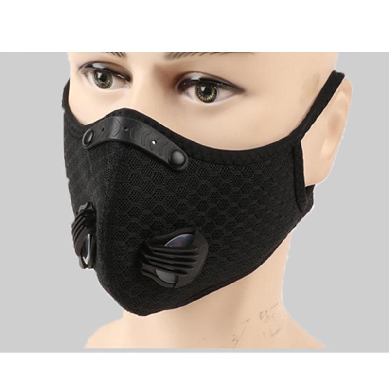 Durable Cycling Mask, Breathable Dust Mask With Adjustable Velcro, Sports Mask For Men & Women