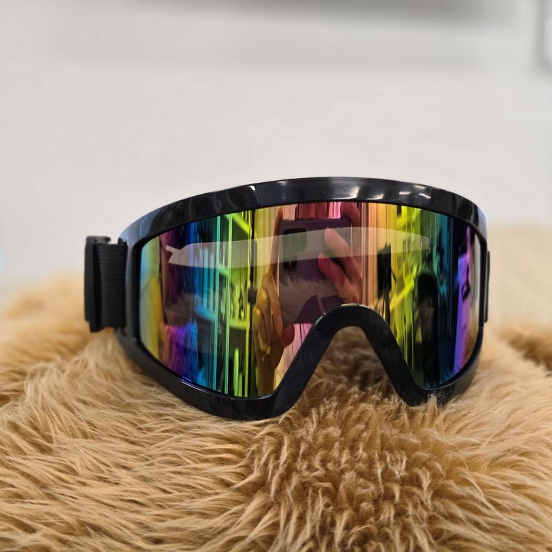 Comfortable Ski Goggles, Scratch-Proof, Dustproof, Suitable for Teenagers Outdoor Sports, Universal Style.