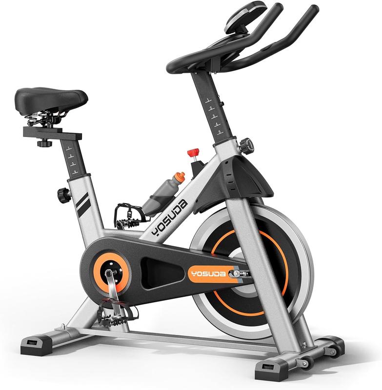 YOSUDA Indoor Cycling Bike Magnetic Stationary Bike - Cycle Bike with Ipad Mount & Comfortable Seat Cushion