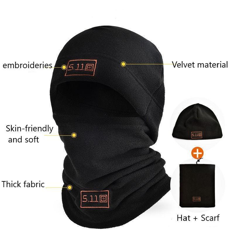 Windproof Hat Windproof Face Mask Polar Fleece Balaclava Hood Face Mask For Cycling Skiing, And Training Stay Warm And Protected Party Hat