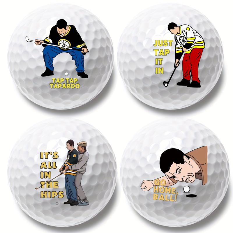 4 8-Ball Fun Golf Gift Set for Men, Dad, Golf Fans, Unique Fun Golf Gift Standard Size Single Piece