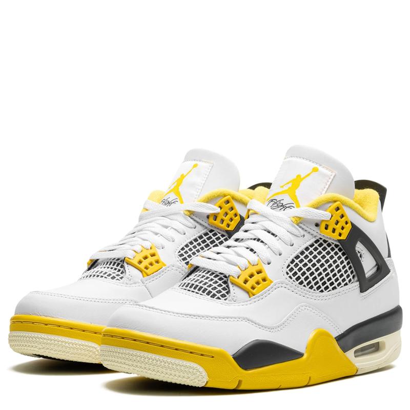 Nike Air Jordan 4 Retro Vivid Sulfur AQ9129-101 Womens New