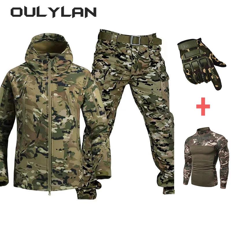 Men's Performance Outdoor Gear Set for Spring Autumn Winter