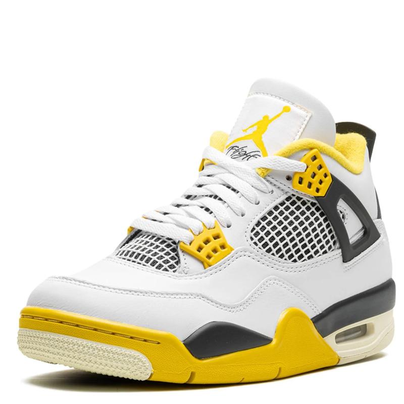 Nike Air Jordan 4 Retro Vivid Sulfur AQ9129-101 Womens New