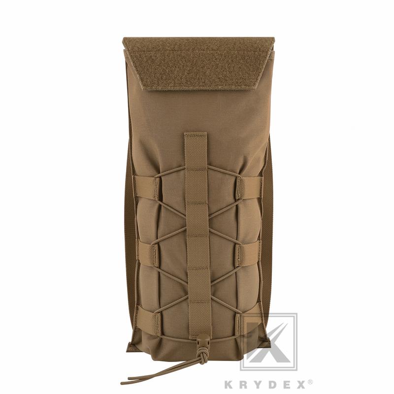 Krydex Tactical MOLLE Hydration Pack 100 oz Carrier 3L Water Bladder Pouch Modular Pack Bag  is not include