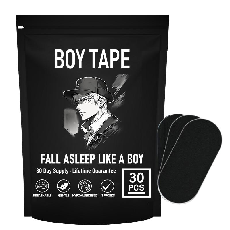 BOY Mouth Tape - one month supply mouth tape, sport accessories, 30 Strips, Mog Strips Mog Tape for sleep Queen Mouth Queen Mouth