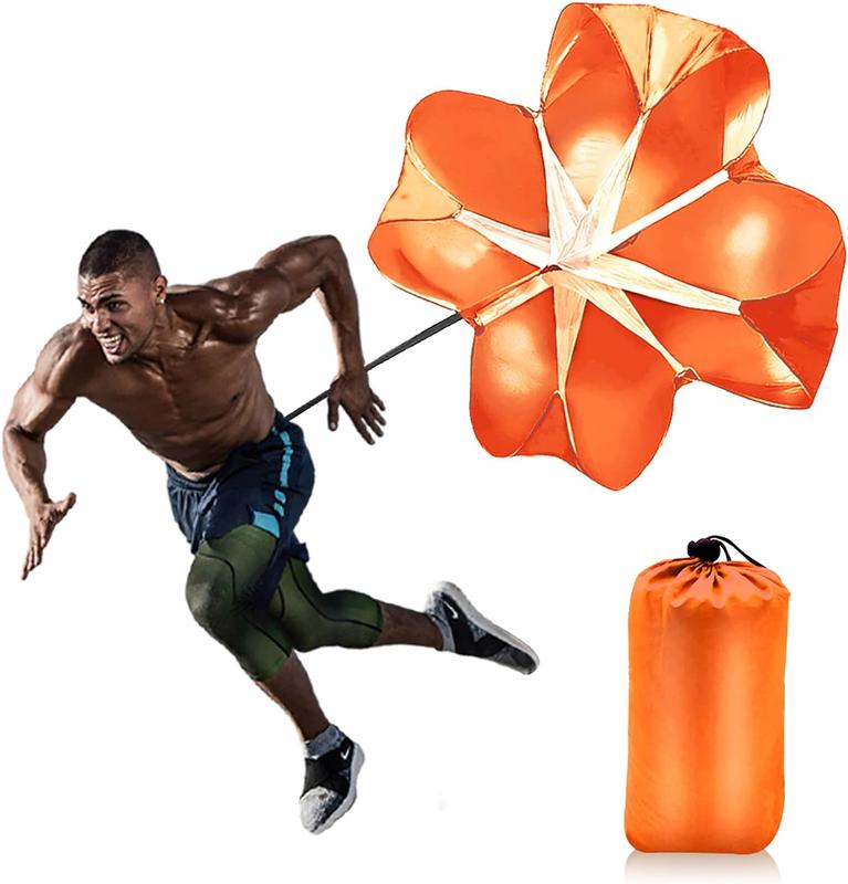 Speed Training Parachute, 1 Count Speed Resistance Parachute with Adjustable Strap, Speed Drill Training Parachute For Speed Training & Strength Training, Agility Training Equipment For Football Running, Running Essentilas