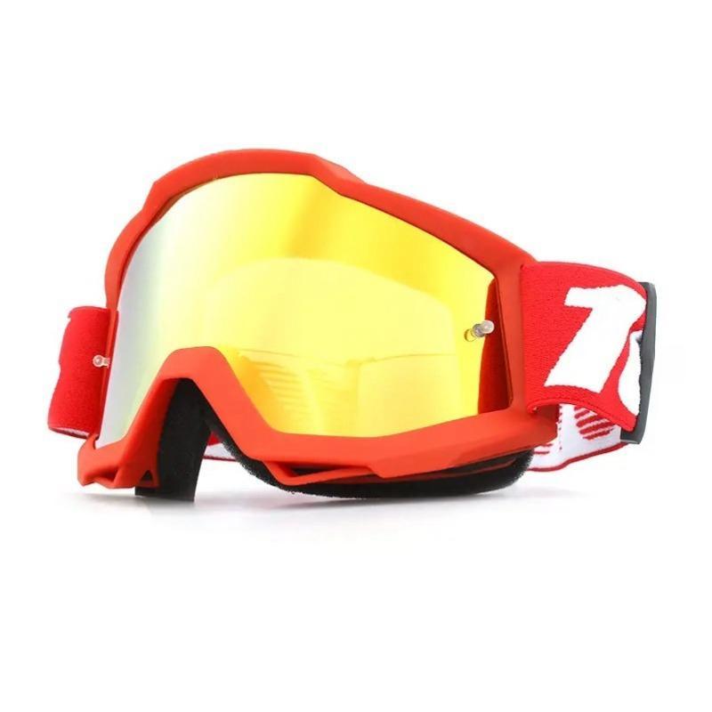 Motorcycle Goggles for Summer, 1 Pair Anti-UV Motorcycle Goggles, Windproof Sand-proof Dust-proof Protective Gear Perfect for Off-Road Riding