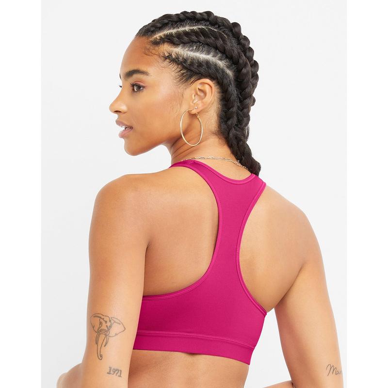 Champion Sports Bra Compression Womenswear Moderate Support Reflective C Logo