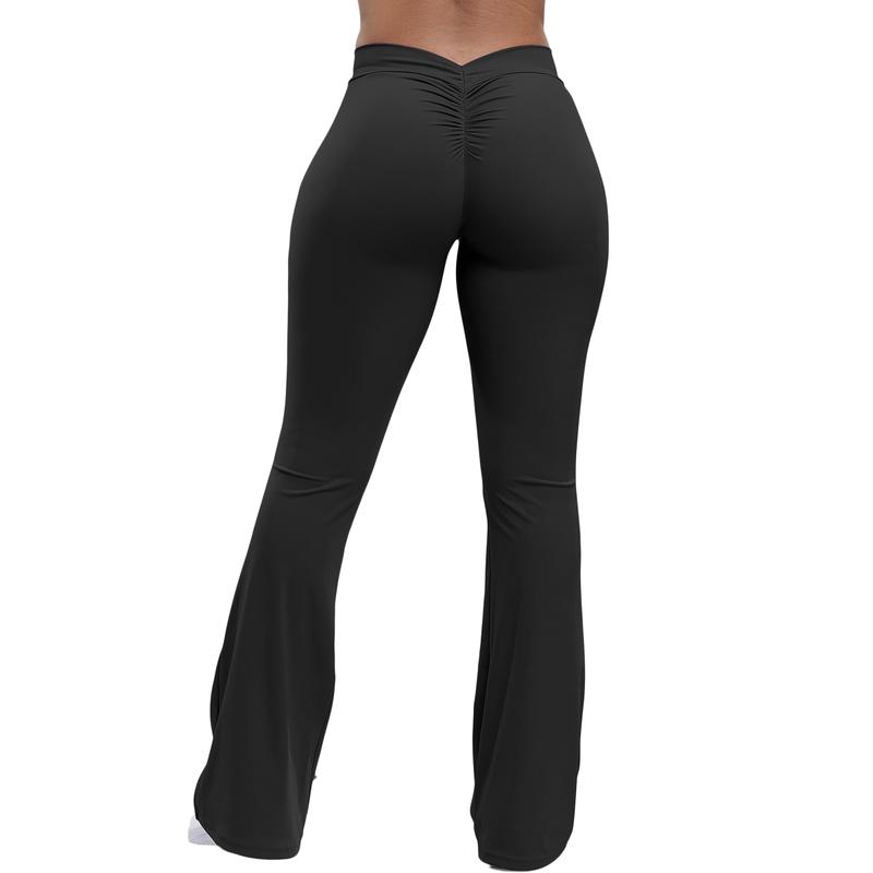 Pure high waisted elastic tight pants with pockets, good shaping effect, suitable for yoga and fitness