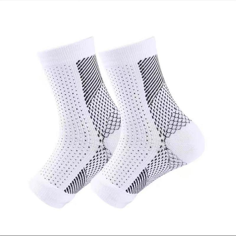 Compression Socks, 3 Pairs Open Toe Compression Ankle Sleeves, Ankle Protective Compression Football Socks, Outdoor Fitness Socks, Sports Protective Open Toe Compression Sleeves, Running Essentials, Christmas Gift