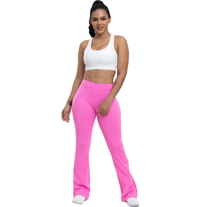 Pure high waisted elastic tight pants with pockets, good shaping effect, suitable for yoga and fitness