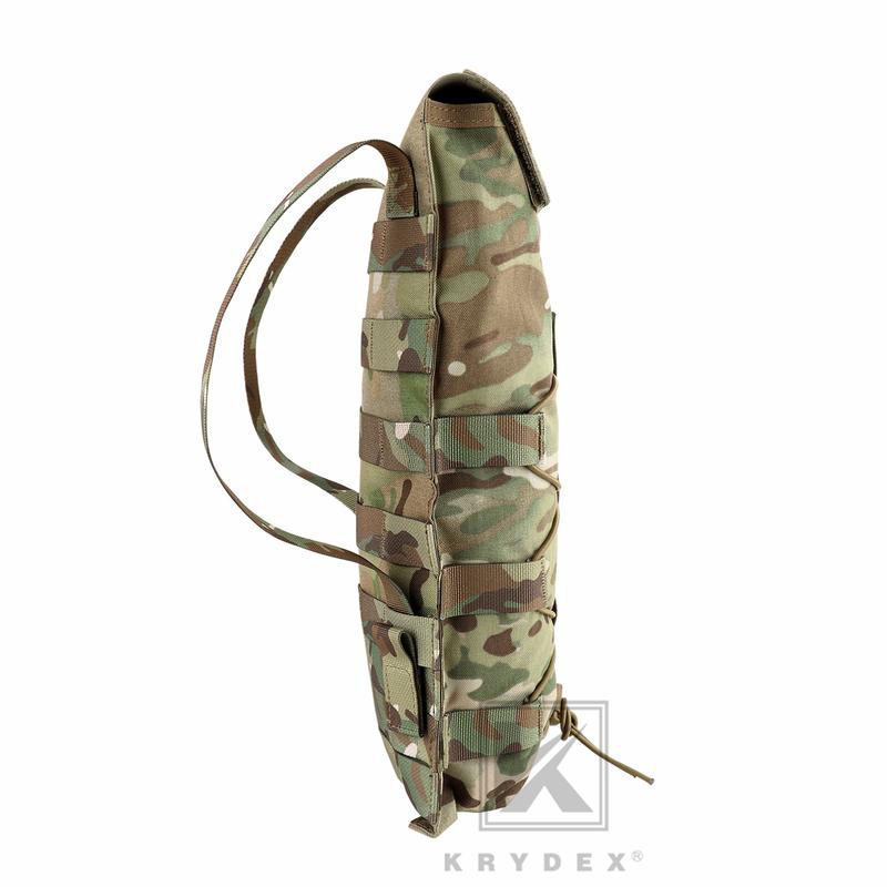 Krydex Tactical MOLLE Hydration Pack 100 oz Carrier 3L Water Bladder Pouch Modular Pack Bag  is not include