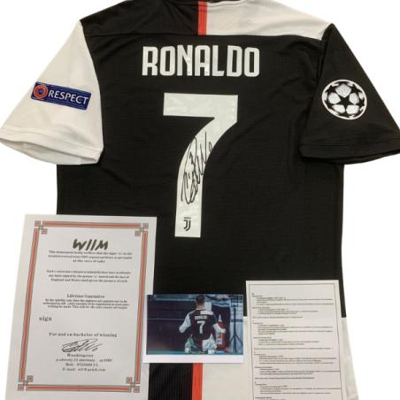 Genuine 19-20 Juventus jersey home Cristiano Ronaldo number 7 player