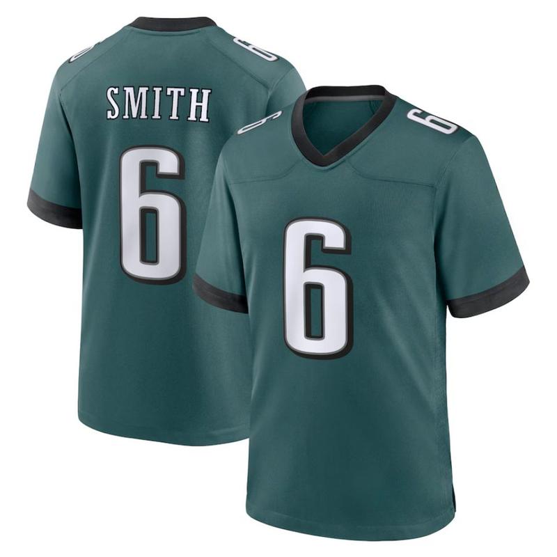 Custom Eagles Jersey, Kelce #62 Jersey, DeJean #33 Jersey, Brown #11 Jersey, Barkley #26 Jersey, Hurts #1 Jersey, Smith #6 Jersey