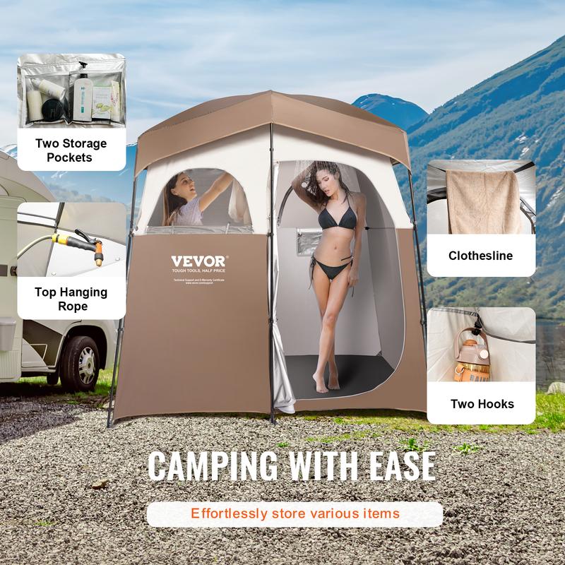 VEVOR Camping Shower Tent, 83