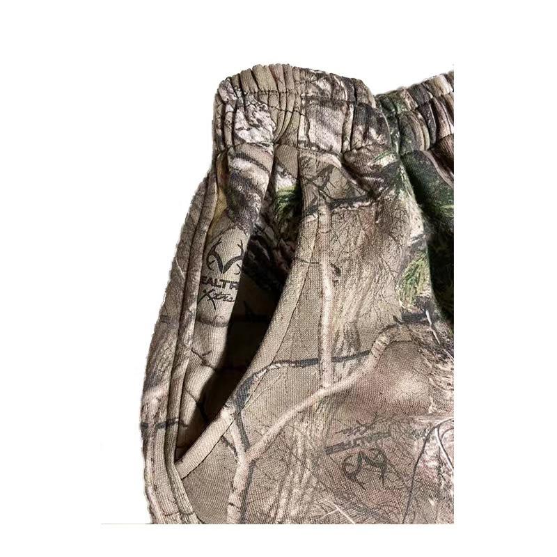 Outdoor sports bionic camouflage men's sweatpants