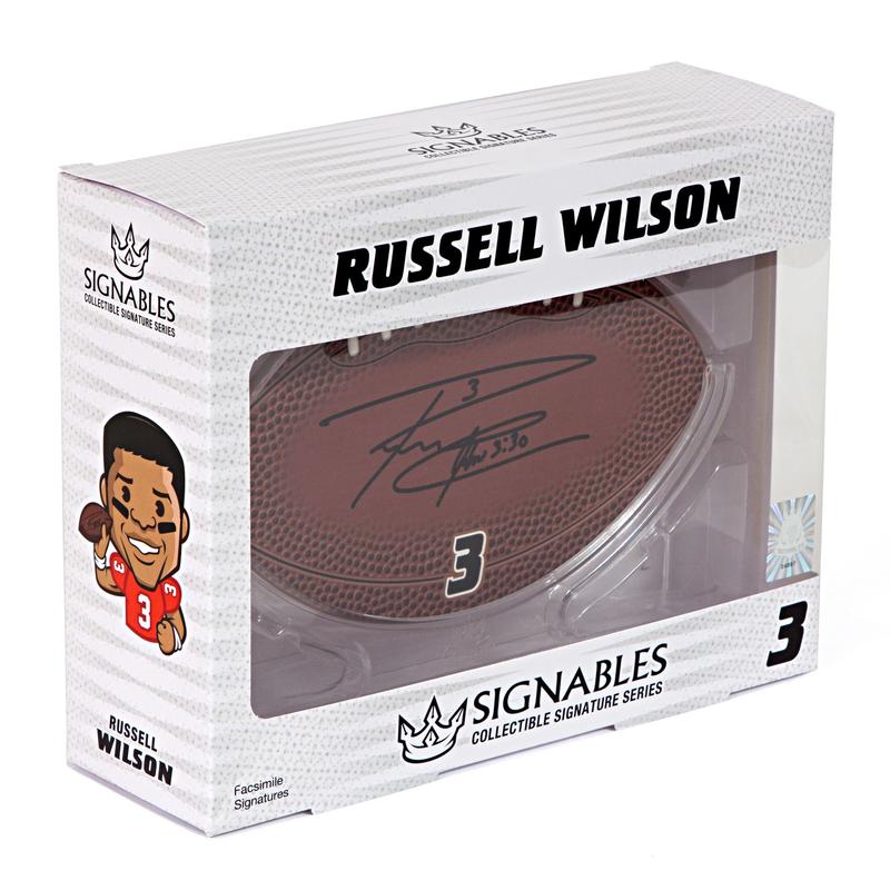 Russell Wilson - NFLPA Signables Collectible Facsimile Signature