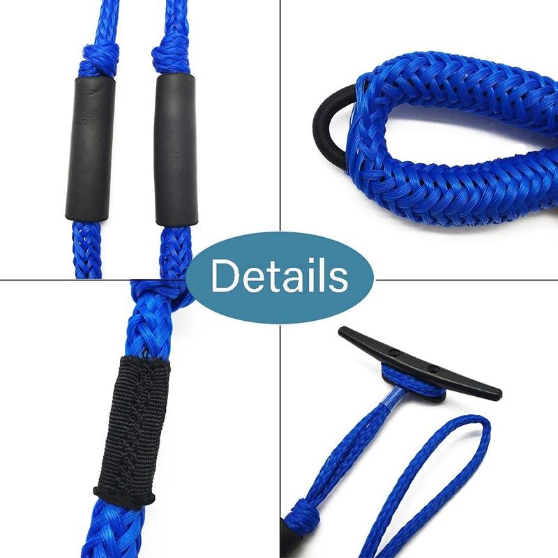 Bungee Dock lines for Boat Shock Absorb Dock Tie Mooring Rope Boat Accessories