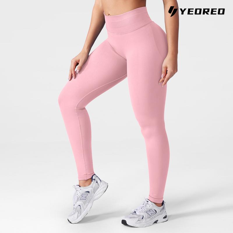 YEOREO Eileen Hidden Scrunch Butt Workout Leggings for Women Seamless Mid Low Waist 25