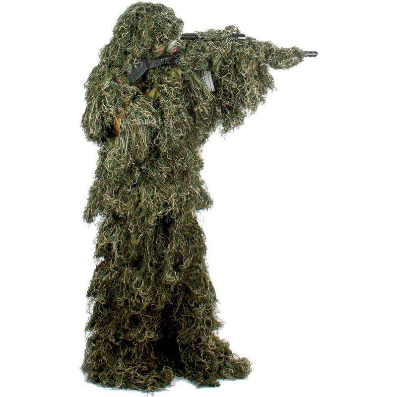 Ghillie Suit for Hunting Camouflage Suit Hunting Gilly - Green