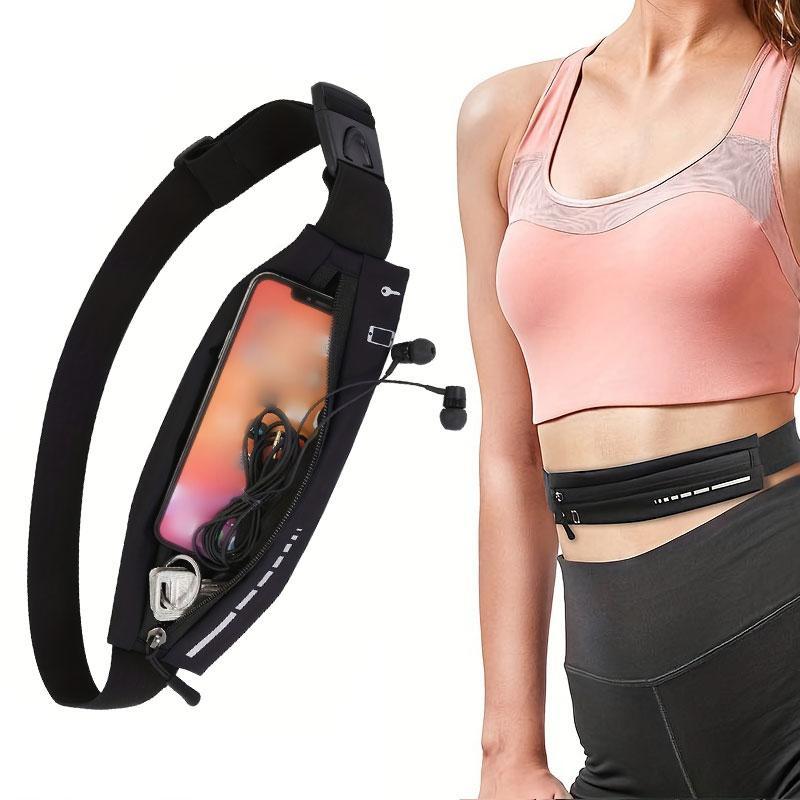 Running Waist Bag, Adjustable Sports Waist Bag, Outdoor Sports Storage Bag for Running Cycling Climbing