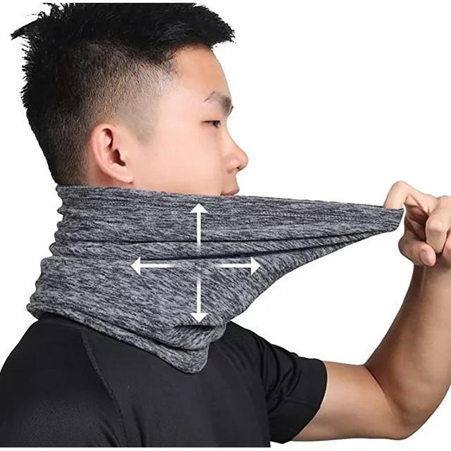 Neck Warmer Fleece Neck Gaiter Warmer Soft fleece Face scarf Mask Windproof for Cold Weather Winter Outdoor Sports motorcycle Snowboard Balaclava Fishing