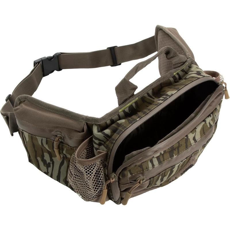 Camouflage Fanny Pack Lightweight    Climbing Camping Accessories (Mossy Oak Bottomland)