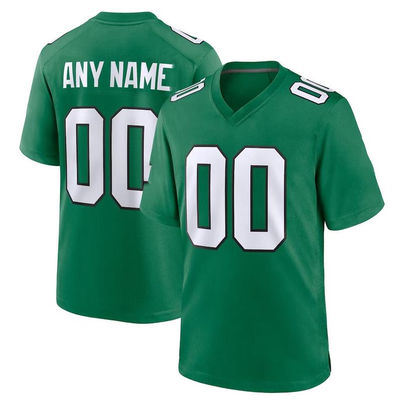 Custom Eagles Jersey, Kelce #62 Jersey, DeJean #33 Jersey, Brown #11 Jersey, Barkley #26 Jersey, Hurts #1 Jersey, Smith #6 Jersey