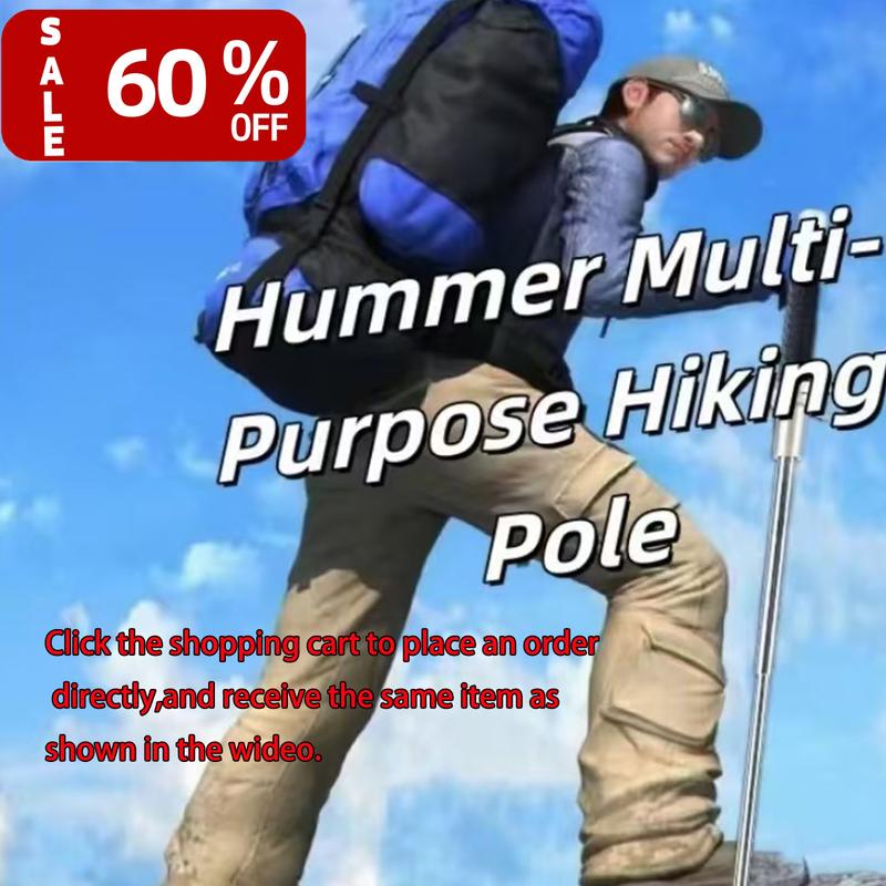 new outdoor hiking pole is suitable for hiking, mountaineering, camping and hiking. telescopic stick hiking stick （3 sizes）