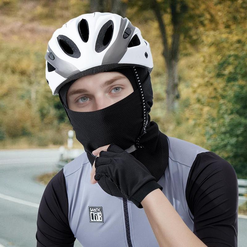 Breathable Motorcycle Balaclava, 2 Counts 3 Counts Cycling Full Face Mask with 4-in-1 wearing style, Face Mask for Outdoor Sports