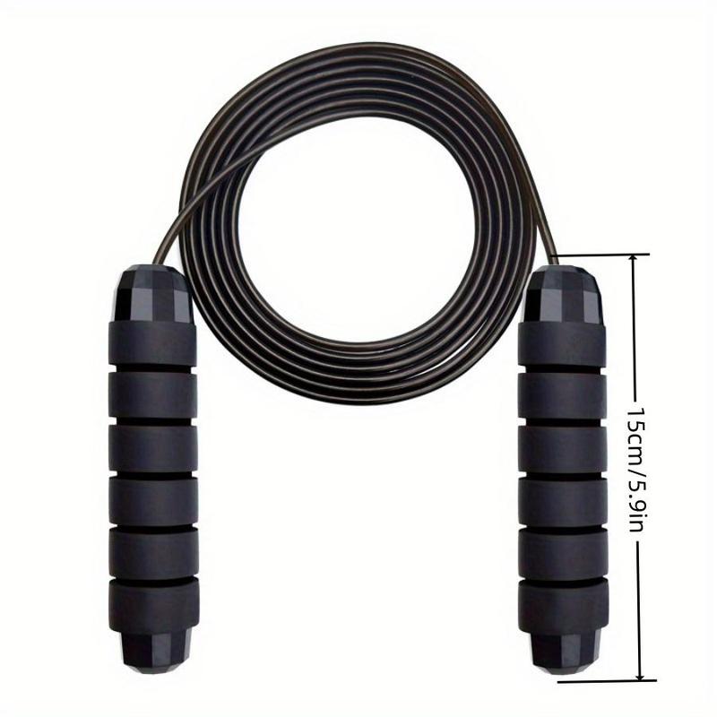 Adjustable Skipping Rope, Non-winding Fast Skipping Rope with Soft Non-slip Handle, Fitness Equipment for Women & Men