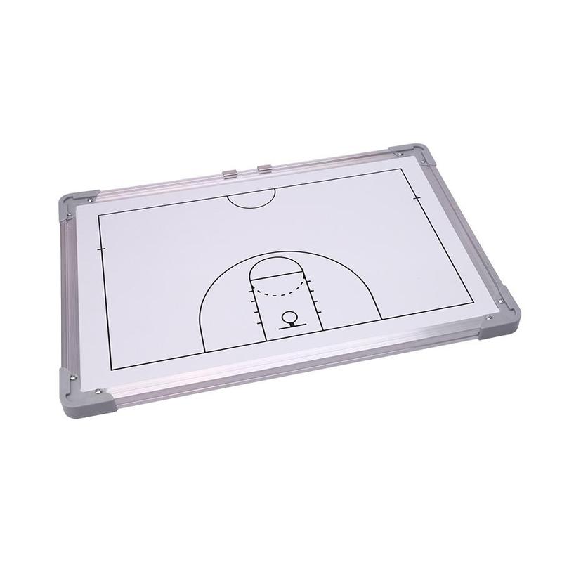 Basketball Tactical Board, Aluminum Alloy Basketball Tactical Board with Pen, Basketball Training Equipment for Coach, Sports & Outdoor Accessories